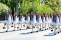 Ceremony changing of the guards in Athens