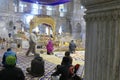 Ceremony in the Gurudwara Sis Ganj Sahib ji Sikh temple
