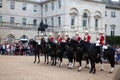 The ceremony of handover of Buckingham