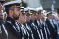 Ceremony for the historic takeover of the Falkland Islands in 1982