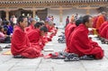 Ceremony at the Punakha Dzong, Punakha, Bhutan