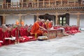 Ceremony at the Punakha Dzong, Punakha, Bhutan