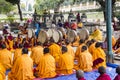 Ceremony under the bodhi tree