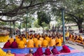 Ceremony under the bodhi tree