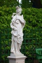 Ceres, ancient Roman goddess of harvest and fertility. End of 17th century. Summer Garden, St. Petersburg Royalty Free Stock Photo