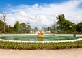 Ceres Fountain at Parterre Garden in Aranjuez