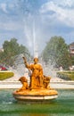 Ceres Fountain at Parterre Garden in Aranjuez