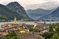 Ceresio lake (Ticino, Switzerland) Royalty Free Stock Photo