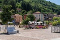 Ceresio, a quaint village situated on the Italian side of Lugano Lake in Lombardy, Italy