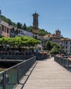 Ceresio, a quaint village situated on the Italian side of Lugano Lake in Lombardy, Italy