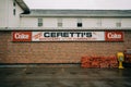 Cerettis Grocery And Hardware vintage sign, Borden-Carleton, Prince Edward Island, Canada