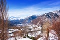 Cerler in Pyrenees of Huesca Spain Royalty Free Stock Photo