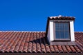 Cermic Tile roof and domer Royalty Free Stock Photo