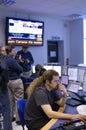 CERN ATLAS Control Room Royalty Free Stock Photo