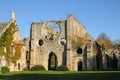 Cernay la Ville, France - april 3 2017 : Vaux de Cernay abbey