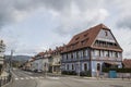 Cernay streets, France