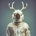 Cernunnos astronaut by Romina Ressia and Jimmy Mar, generative AI