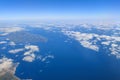 Cerralvo jacques cousteau island Mexico aerial view