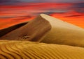 Cerro Blanco sand dune evening sunset desert peru Nasca