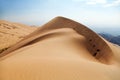 Cerro Blanco sand dune near Nasca or Nazca town in Peru