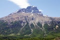 Cerro Castillo rocky peak, Chile Royalty Free Stock Photo