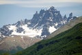 Cerro Castillo rocky peak, Chile Royalty Free Stock Photo