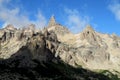 Cerro Catedral range rocky peaks, Argentina