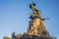 Cerro de la Gloria monument in Mendoza, Argentina.