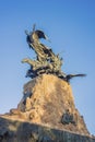 Cerro de la Gloria monument in Mendoza, Argentina.