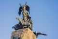 Cerro de la Gloria monument in Mendoza, Argentina.