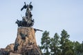 Cerro de la Gloria monument in Mendoza, Argentina.