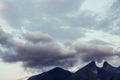 Cerro de la Silla mountain in Monterrey city