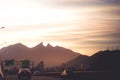 Cerro de la Silla mountain Royalty Free Stock Photo