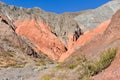 Cerro de los Siete Colores, Purnamarca, Argentina Royalty Free Stock Photo