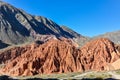 Cerro de los Siete Colores, Purnamarca, Argentina Royalty Free Stock Photo