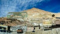 Cerro Rico Cerro PotosÃÂ­ or Sumaq Urqu, a 4800m mountain famed for its silver mines, near the city of Potosi, Bolivia