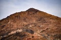 Cerro Rico Cerro PotosÃÂ­ or Sumaq Urqu, a 4800m mountain famed for its silver mines, near the city of Potosi, Bolivia Royalty Free Stock Photo