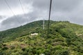 Cerro San Bernardo Hill Cable Car - Salta, Argentina Royalty Free Stock Photo