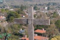 Cerro Via Crucis in Santa Rosa de Calamuchita Royalty Free Stock Photo