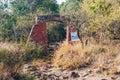 Main entrance to Cerro Via Crucis Royalty Free Stock Photo