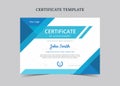 Certificate of Appreciation template, Certificate of achievement template Royalty Free Stock Photo