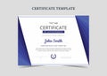Certificate of Appreciation template, Certificate of achievement template Royalty Free Stock Photo