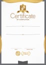 Certificate A beautiful Royalty Free Stock Photo