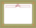 Certificate border