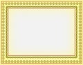 Certificate border