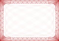 Certificate Border Letter Royalty Free Stock Photo