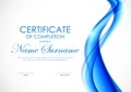 Certificate of completion template