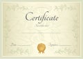 Certificate / Diploma background (template)