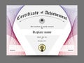 Certificate, Diploma of completion, Certificate of Achievement d