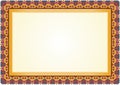 Certificate - Diploma Frame / Border Royalty Free Stock Photo